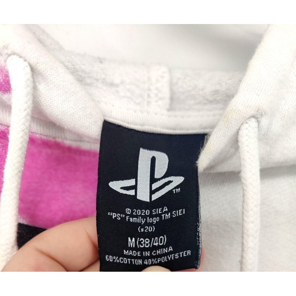 Sony Playstation Men's Tie Dye Graphic Hoodie Size M 39/40 - Picture 2 of 4